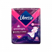 Libresse Ultra thin goodnight extra sanitary pads with wings