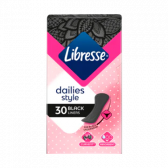 Libresse Normal daily pantyliners black