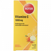 Roter Vitamine C abrikoos en sinaasappel bruistabletten