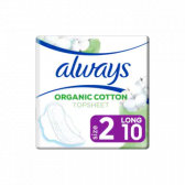 Always Cotton protection ultra long sanitary pads with wings