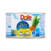 Dole Tropical gold pineapple slices on juice small