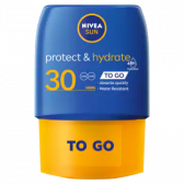 Nivea Protect and hydrate sun milk SPF 30 pocket size