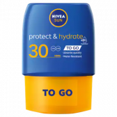 Nivea Beschermende en hydraterende zonnemelk SPF 30 pocket size