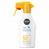 Nivea Beschermende en hydraterende gevoelige zonne triggerspray SPF 50 voor kinderen