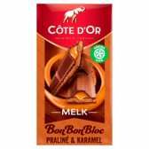 Cote d'Or Bonbonbloc chocolate praline and caramel tablet
