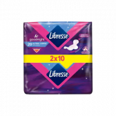 Libresse Ultra thin goodnight sanitary pads with wings double pack