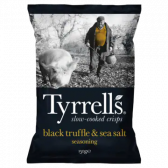 Tyrrells Black truffle and sea salt crisps