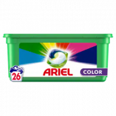 Ariel All in 1 pods liquid laundry detergent caps color