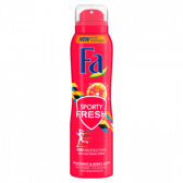 Fa Sporty fresh deodorant spray (alleen beschikbaar binnen Europa)