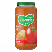 Olvarit Tomato, chicken and rice (from 12 months)