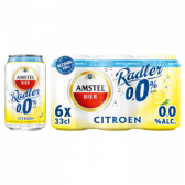 Amster Radler lemon alcohol free beer