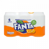 Fanta Orange zero 6-pack