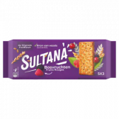Sultana Blackberry fruit biscuits