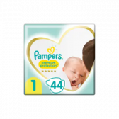 Pampers Premium protection maat 1 luiers (vanaf 2 kg tot 5 kg)