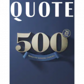 Quote 500 magazine