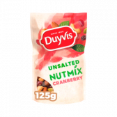 Duyvis Unsalted nut mix with cranberry