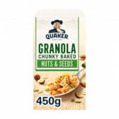Quaker Granola nuts and seeds