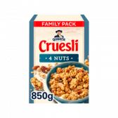 Quaker Cruesli 4 noten familieverpakking