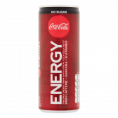 Coca Cola Energie suikervrij blik