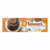 Jumbo Tonnies soft cookies with orange stufing and chocolate layers