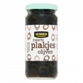 Jumbo Zwarte olijven plakjes