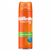 Gillette Fusion 5 ultra sensitive shaving gel for men (only available within Europe)