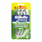 Gillette Sensor 3 sensitive disposable razor blade for men