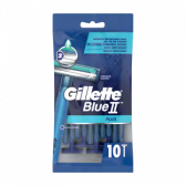 Gillette Blue 2 plus disposable razor blades for men