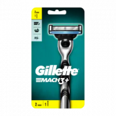 Gillette Mach 3 shaving system with 2 refill blades