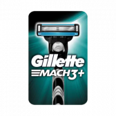 Gillette Mach 3 shaving system with one razor blade