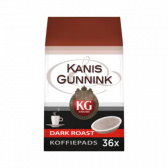 Kanis & Gunnink Dark roast coffee pods