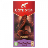 Cote d'Or Bonbonbloc pure chocolade truffel reep