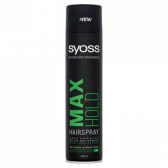 Syoss Max hold hair spray (only available within the EU)