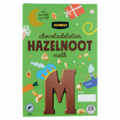 Jumbo Milk chocolade hazelnut letter M large