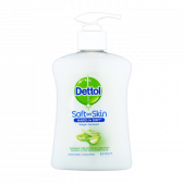 Dettol Wash gel with aloe vera and milk protein