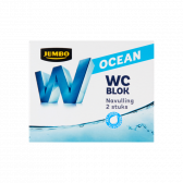 Jumbo Toilet block ocean refill