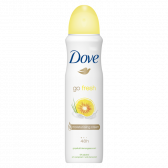 Dove Go fresh pompelmoes deodorant spray groot (alleen beschikbaar binnen Europa)