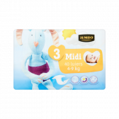 Jumbo 3 Midi 4-9 kg diapers