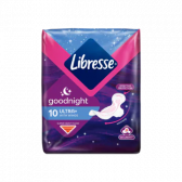 Libresse Ultra thin goodnight sanitary pads with wings