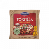 Santa Maria Mais en tarwe tortilla wraps medium