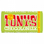 Tony's Chocolonely creamy milk chocolate hazelnut crunch tablet