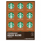 Starbucks Nespresso house blend lungo coffee caps XL