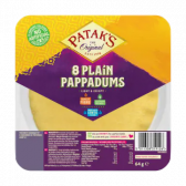 Patak's Pappadums naturel klant en klaar