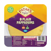 Patak's Pappadums natural