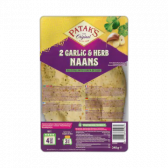 Patak's Garlic and herbs naans