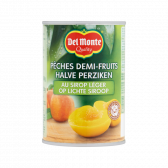 Del Monte Half peaches on light syrup