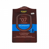 Jumbo Lungo decafeinato espresso capsules nr 7