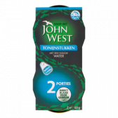 John West Tonijnstukken met een vleugje water 2-pack