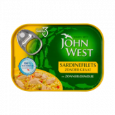 John West Sardinefilets in zonnebloemolie