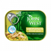 John West Graatloze sardinefilets in extra vergine olijfolie